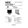 NEC MULTISYNC 3D Instrukcja Serwisowa