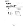 NEC MULTISYNC M700 Instrukcja Serwisowa