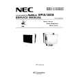 NEC MULTISYNC XE15 Instrukcja Serwisowa